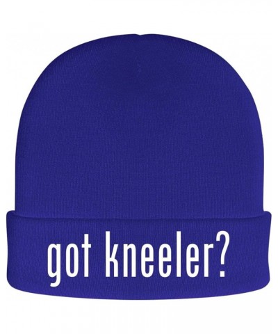 got Kneeler? - Soft Adult Beanie Cap Blue $17.83 Skullies & Beanies