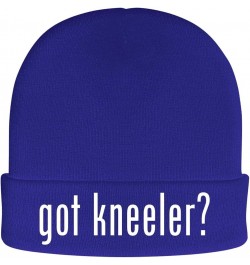 got Kneeler? - Soft Adult Beanie Cap Blue $17.83 Skullies & Beanies