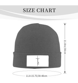 Faith Cross Script Christian Jesus Black Beanie Hat Women Skull Cap Men Knit Hat Winter Slouchy Hat Knitted Hat Black Deep He...