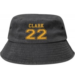 Clark-Basketball Fans Goat 22 Baseball Cap Bucket Hat Fisherman Hat Dad Hat Black Sun Hat Black-3 $14.25 Baseball Caps