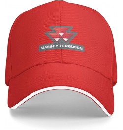 Massey Ferguson Unisex Classic Hat Adjustable Fashion Casquette for Men Women Red $12.44 Baseball Caps