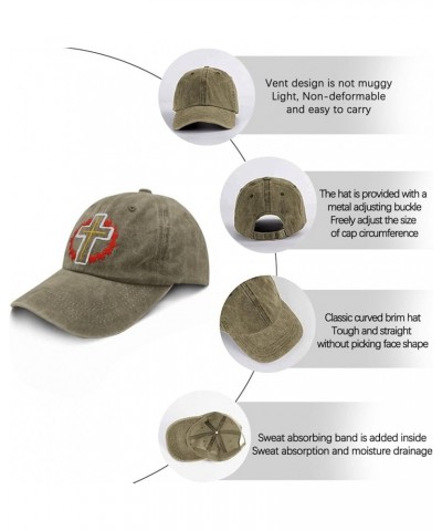 Funny hat Jesus hat Jesus Dad hat Trendy Hiking Hats Gifts for Son Who Like Embroidered,Summer Hat Suitable for Pigment Khaki...