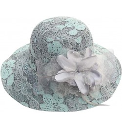 Women's Church Fascinator Bridal Tea Party Wedding Hat Trucker Cap Blue-e $6.71 Baseball Caps