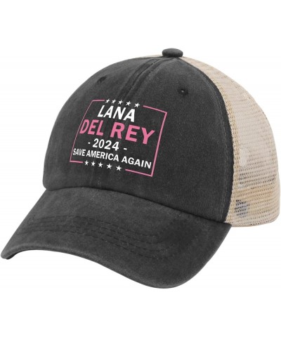 America Hat Lana 2024 Del Rey Save America Again Hat for Mens Women AllBlack Golf Hat Fishing Hats Beach Allblack $12.87 Sun ...