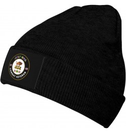 10th Cavalry Regiment Gulf Combat Veteran Unisex Four Seasons Knitted Hat Winter Warm Hats Hats for Men Women One Size Black ...