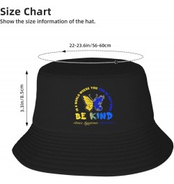 Bucket Hat for Men Women Adult Printed Fishing Hats Sun Hats Novelty Bucket Hats for Man Woman In a World Where You Can Be An...