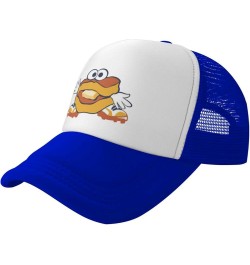 Montgomery Biscuits Breathable Mesh Hat with Team Logo Fashion Trucker Hats Adjustable Baseball Cap Blue $13.99 Baseball Caps