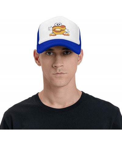 Montgomery Biscuits Breathable Mesh Hat with Team Logo Fashion Trucker Hats Adjustable Baseball Cap Blue $13.99 Baseball Caps