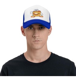 Montgomery Biscuits Breathable Mesh Hat with Team Logo Fashion Trucker Hats Adjustable Baseball Cap Blue $13.99 Baseball Caps