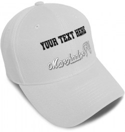 Baseball Cap Marchador Horses Pony Acrylic Equestrian Dad Hats for Men and Women White Personalized Text Here $15.92 Baseball...