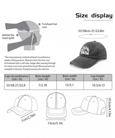 First We Teach and Then We Beach Caps Daddy Hat Pigment Black Running Hat Men Gifts for Women Hiking Cap Pigment Black $11.21...