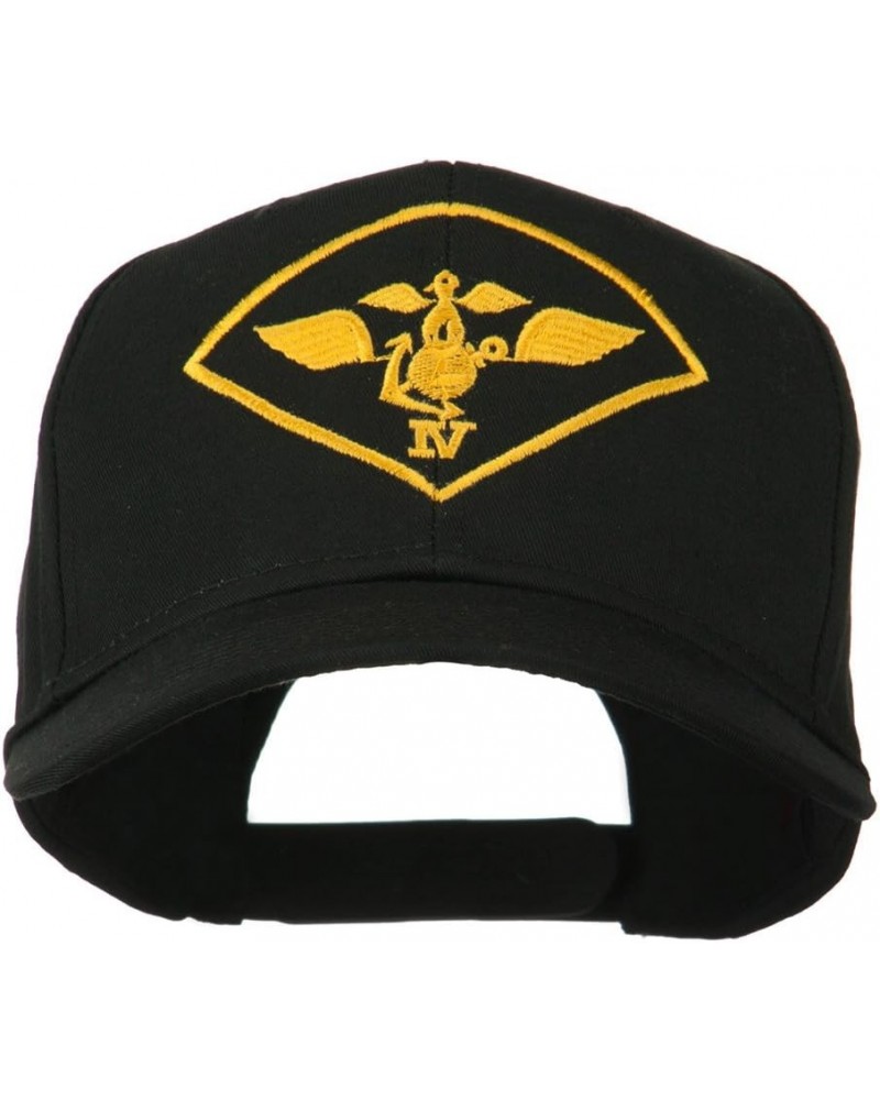 Air Wing IV Military Badge Embroidered Cap Black $18.17 Baseball Caps