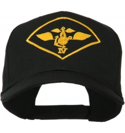 Air Wing IV Military Badge Embroidered Cap Black $18.17 Baseball Caps