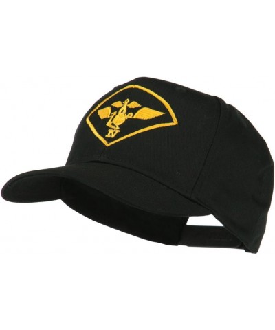 Air Wing IV Military Badge Embroidered Cap Black $18.17 Baseball Caps