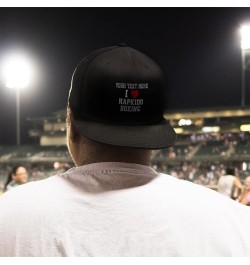 Snapback Hats for Men & Women I (Love) Hapkido Boxing Red Heart Sports Lovers Silver Personalized Text Here $16.45 Baseball Caps