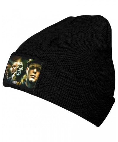 Beanie Hat for Men Limp Rock Bizkit Band Acrylic Knit Hats Slouchy Winter Warm Skull Cap for Women Black $9.99 Skullies & Bea...