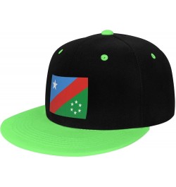 Flag of South West State of Somalia Snapback Hat for Men Women Baseball Cap Trucker Flat Bill Hats Dad Caps Green $10.18 Base...