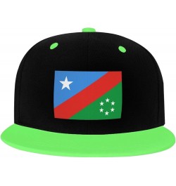 Flag of South West State of Somalia Snapback Hat for Men Women Baseball Cap Trucker Flat Bill Hats Dad Caps Green $10.18 Base...