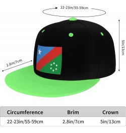 Flag of South West State of Somalia Snapback Hat for Men Women Baseball Cap Trucker Flat Bill Hats Dad Caps Green $10.18 Base...