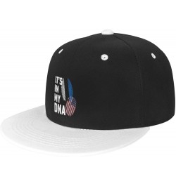 Estonia It's in My DNA Baseball Cap for Men Women Snapback Hat Adjustable Flat Bill Hats White $10.38 Baseball Caps