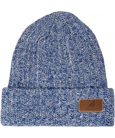 Adult Cotton Cuff Hat Navy Peony Blended $11.48 Skullies & Beanies