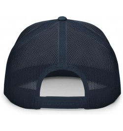 Chancla Survivor Hispanic Hat (Embroidered Trucker Cap) Navy $17.38 Baseball Caps