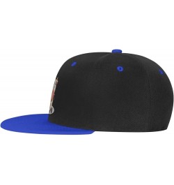 Sitting Cow on The Ground Baseball Cap for Men Women Snapback Hat Adjustable Flat Bill Hats Blue $10.14 Baseball Caps