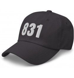 831 Hat Salinas CA Hat Mobile Telephone Area Code 831 Dad Cap Embroidered Dad Hat Baseball Cap Dark Grey $17.73 Baseball Caps