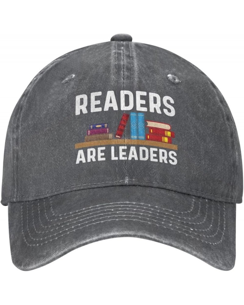 Readers are Leaders Hat Women Baseball Caps Cute Hats Deep Heather $11.48 Baseball Caps