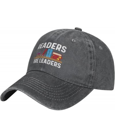 Readers are Leaders Hat Women Baseball Caps Cute Hats Deep Heather $11.48 Baseball Caps