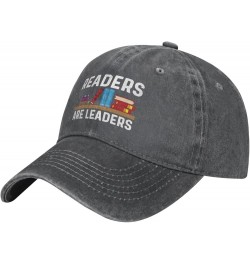 Readers are Leaders Hat Women Baseball Caps Cute Hats Deep Heather $11.48 Baseball Caps