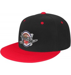 Cool Planes Baseball Cap for Men Women Snapback Hat Adjustable Flat Bill Hats Red $13.84 Baseball Caps