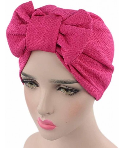 Head Scarf For Cancer Patients Women Women Hijab Underscarf Head Scarf For Women's Hair Chemo Beanies For Women Hats Hot Pink...