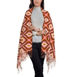 Warm Women Blanket Scarf Oversized Tassel Travel Wrap And Shawl Cozy-70s Retro Style 70s Retro Style $15.94 Scarves