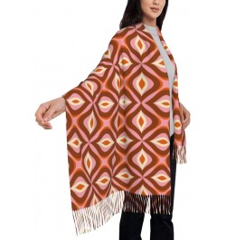 Warm Women Blanket Scarf Oversized Tassel Travel Wrap And Shawl Cozy-70s Retro Style 70s Retro Style $15.94 Scarves