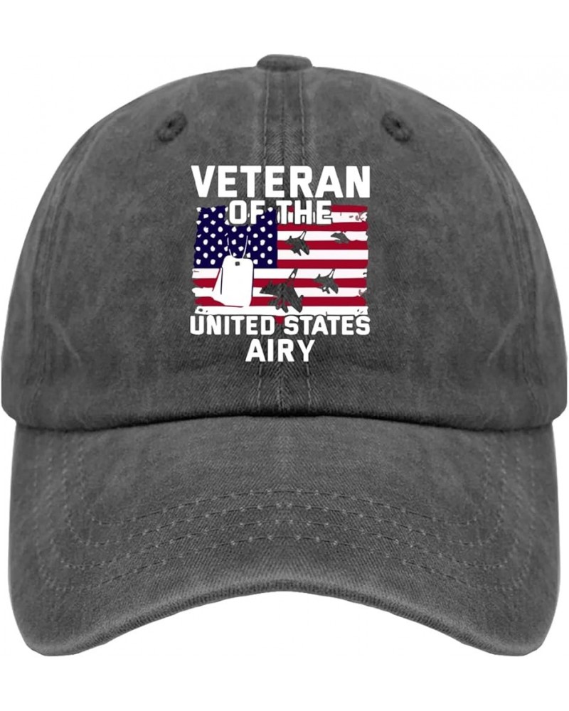 Veteran of The United States Army Cap Women's Hat Pigment Black Hiking Hat Women Gifts for Her Hiking Cap Pigment Black $10.0...