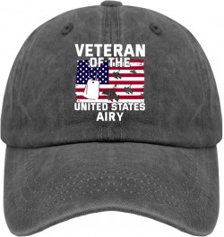 Veteran of The United States Army Cap Women's Hat Pigment Black Hiking Hat Women Gifts for Her Hiking Cap Pigment Black $10.0...