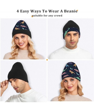 Beanie Hat for Women Men Soft Slouchy Warm Winter Hat Reversible Fall Hat Color-bh007 $12.53 Skullies & Beanies