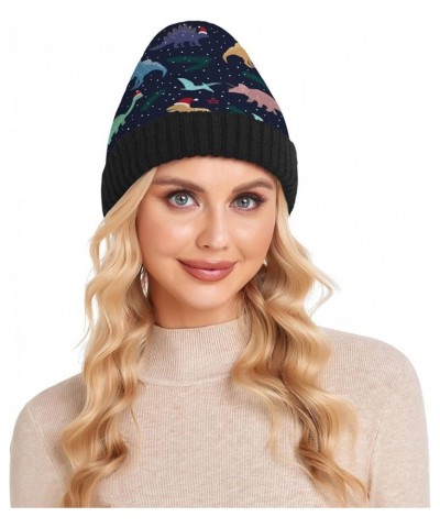 Beanie Hat for Women Men Soft Slouchy Warm Winter Hat Reversible Fall Hat Color-bh007 $12.53 Skullies & Beanies