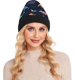 Beanie Hat for Women Men Soft Slouchy Warm Winter Hat Reversible Fall Hat Color-bh007 $12.53 Skullies & Beanies