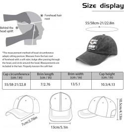 Baseball Hat Thanksgiving Lids Hat for Women's Beach Baseball Hat Trendy Definitely a lleg mman Baseball Cap Women Pigment Bl...