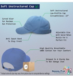 Soft Baseball Cap Brazil Futbol America Cup Dad Hats for Men & Women Light Blue $16.23 Baseball Caps