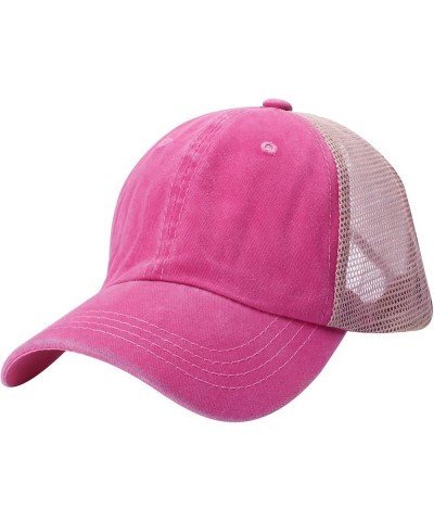 Womens Sun Hat Womens Beach Hat Beach Hats for Men Summer Hats for Women Panama Hats for Women Hot Pink $6.01 Baseball Caps