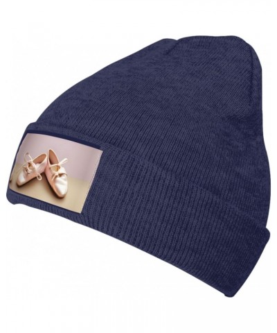 Ballet Shoes Trendy Adult Knitted Hat,Unisex Beanie Cap,Perfect Casual Hat for All Occasions $13.76 Skullies & Beanies