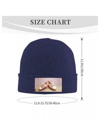 Ballet Shoes Trendy Adult Knitted Hat,Unisex Beanie Cap,Perfect Casual Hat for All Occasions $13.76 Skullies & Beanies