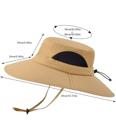 Women Wide Brim Panama Roll up Hat Fedora Beach Sun Hat UPF50+ for Casual, Sports, Trips Gifts Birthday Easter Beige $6.44 Bu...