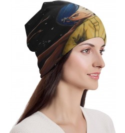 Co-raline Anime Slouchy Beanie Hat Fashion Soft Lightweight Warm Hat for Unisex Hat $11.59 Skullies & Beanies