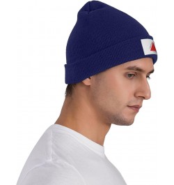 Bandeira De Minas Gerais Beanie Hat for Men Women Soft Cozy Skull Cap Winter Warm Knit Hats Navy Blue $10.47 Skullies & Beanies