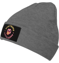 Stay Trippy Little Hippie Beanie Hat Winter Warm Skull Beanie for Men Women Deep Heather $9.08 Skullies & Beanies