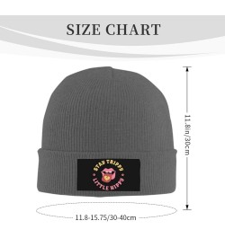 Stay Trippy Little Hippie Beanie Hat Winter Warm Skull Beanie for Men Women Deep Heather $9.08 Skullies & Beanies